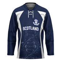 2026 Autumn Rugby Nations Scotland Custom Hockey Jersey Scottish Thistle DNA Sporty