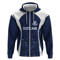 2026 Autumn Rugby Nations Scotland Custom Hoodie Scottish Thistle DNA Sporty