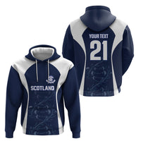 2026 Autumn Rugby Nations Scotland Custom Hoodie Scottish Thistle DNA Sporty