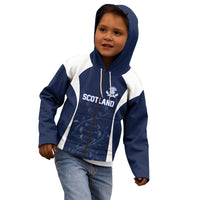 2026 Autumn Rugby Nations Scotland Custom Kid Hoodie Scottish Thistle DNA Sporty