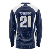 2026 Autumn Rugby Nations Scotland Custom Long Sleeve Shirt Scottish Thistle DNA Sporty