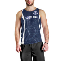 2026 Autumn Rugby Nations Scotland Custom Men Tank Top Scottish Thistle DNA Sporty