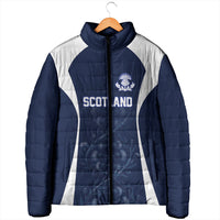 2026 Autumn Rugby Nations Scotland Custom Padded Jacket Scottish Thistle DNA Sporty