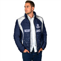 2026 Autumn Rugby Nations Scotland Custom Padded Jacket Scottish Thistle DNA Sporty