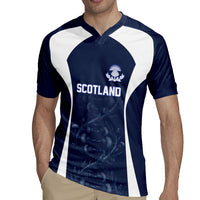2026 Autumn Rugby Nations Scotland Custom Rugby Jersey Scottish Thistle DNA Sporty