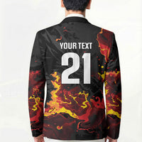 2026 Autumn Rugby Nations Wales Custom Blazer Black Cymru Welsh Dragon