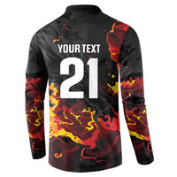 2026 Autumn Rugby Nations Wales Custom Button Sweatshirt Black Cymru Welsh Dragon