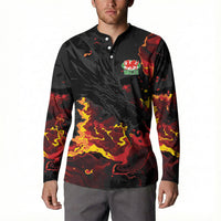 2026 Autumn Rugby Nations Wales Custom Button Sweatshirt Black Cymru Welsh Dragon
