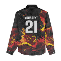 2026 Autumn Rugby Nations Wales Custom Women Casual Shirt Black Cymru Welsh Dragon