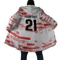 2026 Autumn Rugby Nations Japan Custom Cloak White Sakura Japanese Asanoha Seigaiha