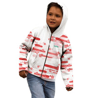 2026 Autumn Rugby Nations Japan Custom Kid Hoodie White Sakura Japanese Asanoha Seigaiha