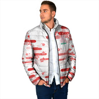 2026 Autumn Rugby Nations Japan Custom Padded Jacket White Sakura Japanese Asanoha Seigaiha