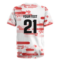 2026 Autumn Rugby Nations Japan Custom Rugby Jersey White Sakura Japanese Asanoha Seigaiha