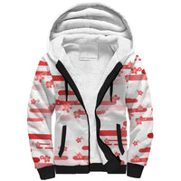 2026 Autumn Rugby Nations Japan Custom Sherpa Hoodie White Sakura Japanese Asanoha Seigaiha