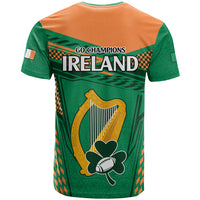 Ireland Rugby T Shirt 2023 World Cup Shamrock Sporty Style - Wonder Print Shop