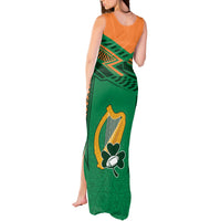 Ireland Rugby Tank Maxi Dress 2023 World Cup Shamrock Sporty Style - Wonder Print Shop