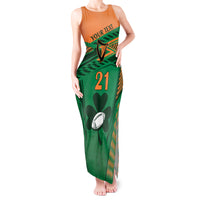 Custom Ireland Rugby Tank Maxi Dress 2023 World Cup Shamrock Sporty Style - Wonder Print Shop