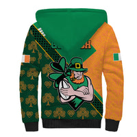 Ireland Rugby Sherpa Hoodie Go Irish Shamrock World Cup - Wonder Print Shop