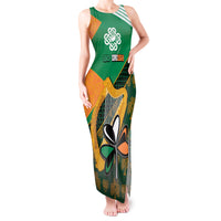 Ireland Rugby Tank Maxi Dress Go Irish Shamrock World Cup - Wonder Print Shop