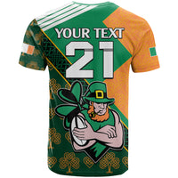 Custom Ireland Rugby T Shirt Go Irish Shamrock World Cup - Wonder Print Shop