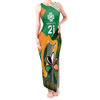 Custom Ireland Rugby Tank Maxi Dress Go Irish Shamrock World Cup - Wonder Print Shop