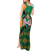 Custom Ireland Rugby Tank Maxi Dress Go Irish Shamrock World Cup - Wonder Print Shop