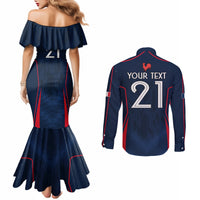 custom-france-rugby-couples-matching-mermaid-dress-and-long-sleeve-button-shirts-allez-les-bleus-go-world-cup-2023