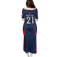 Custom France Rugby Puletasi Allez Les Bleus Go World Cup 2023 - Wonder Print Shop