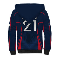 Custom France Rugby Sherpa Hoodie Allez Les Bleus Go World Cup 2023 - Wonder Print Shop