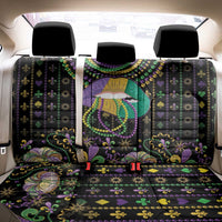 Mardi Gras Lips Queen Beads Back Car Seat Cover