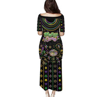 Mardi Gras Lips Queen Beads Puletasi - Wonder Print Shop