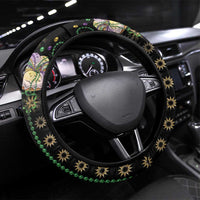 Mardi Gras Lips Queen Beads Steering Wheel Cover - Wonder Print Shop