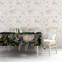 Mardi Gras Lips Queen Beads Tablecloth - Wonder Print Shop