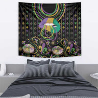 Mardi Gras Lips Queen Beads Tapestry - Wonder Print Shop