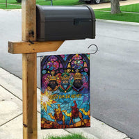 Epiphany Three Kings Day Garden Flag Stained Glass Window Style - Wonder Print Shop