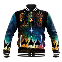 Feliz Dia De Reyes Three Kings Day Baseball Jacket Happy Epiphany Day