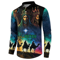 Feliz Dia De Reyes Three Kings Day Button Sweatshirt Happy Epiphany Day