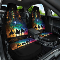 Feliz Dia De Reyes Three Kings Day Car Seat Cover Happy Epiphany Day