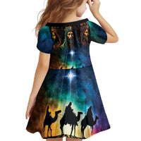 Feliz Dia De Reyes Three Kings Day Family Matching Off The Shoulder Long Sleeve Dress and Hawaiian Shirt Happy Epiphany Day