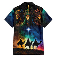 Feliz Dia De Reyes Three Kings Day Family Matching Off Shoulder Short Dress and Hawaiian Shirt Happy Epiphany Day LT9 - Wonder Print Shop