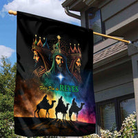 Feliz Dia De Reyes Three Kings Day Garden Flag Happy Epiphany Day - Wonder Print Shop