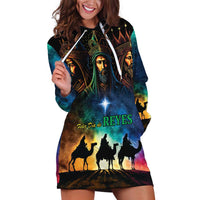 Feliz Dia De Reyes Three Kings Day Hoodie Dress Happy Epiphany Day - Wonder Print Shop
