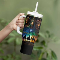 Feliz Dia De Reyes Three Kings Day Tumbler With Handle Happy Epiphany Day - Wonder Print Shop