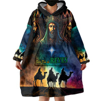 Feliz Dia De Reyes Three Kings Day Wearable Blanket Hoodie Happy Epiphany Day - Wonder Print Shop