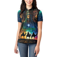 Feliz Dia De Reyes Three Kings Day Women Polo Shirt Happy Epiphany Day - Wonder Print Shop