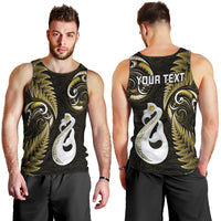 personalised-new-zealand-men-tank-top-aotearoa-silver-fern-with-manaia-maori-unique-gold