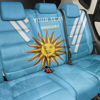 Custom Uruguay Football Back Car Seat Cover 2024 Vamos La Celeste - Wonder Print Shop