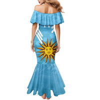 Custom Uruguay Football Mermaid Dress 2024 Vamos La Celeste - Wonder Print Shop