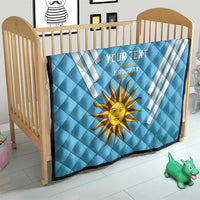 Custom Uruguay Football Quilt 2024 Vamos La Celeste - Wonder Print Shop