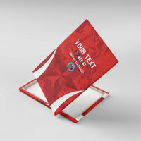 Custom Chile Football Canvas Wall Art 2024 Vamos La Roja - Red - Wonder Print Shop